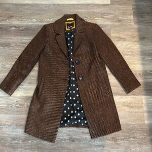 Women’s Sam Edelman Rib Tweed Car Coat